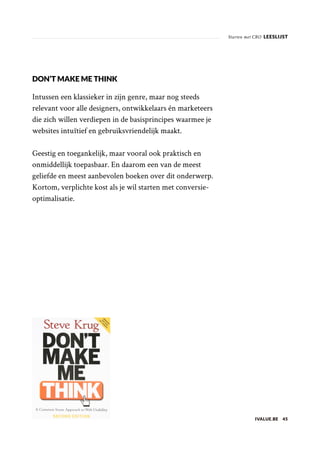 Conversion rate optimisation