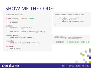 SHOW ME THE CODE:
 