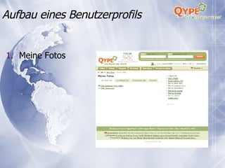 Meine Fotos Aufbau eines Benutzerprofils 