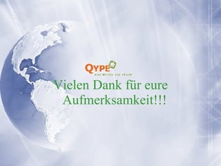 Vielen Dank für eure Aufmerksamkeit!!! 