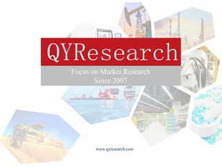 Focus on Market Research
Since 2007
www.qyresearch.com
 