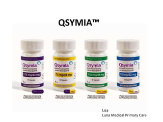 QSYMIA™




          Lisa
          Luna Medical Primary Care
 