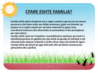Qytetari (familja ) | PPTX