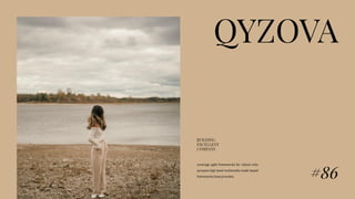 Qyzova Presentation : Dark Color Version