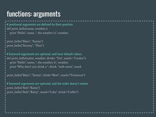 Class 7a: Functions | PDF