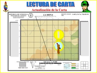 Y NV ESCALA 1: 25.000
1000 500 0 1000 MTS
1.800 MTS
1.200 MTS
900 MTS
600 MTS
100 MTS
DECLINACION MAGNETICA
(CENTRO DE LA CARTA)
07 03´W
VARIACION ANUAL +8´18´´
DIAGRAMA DE COMPILACION
AUSTRALIA
NO
RT
H
AM
ER
IC
A
I N D O N E S I A
J A
P
A
N
CHI
NA
N. KOREA
S. KOREA
PAPUA NEW GUINEA
SOLOMON ISLANDS
V A N U A T U
F I J I
TUVALU K I R I B A T I
WESTERN
SAM OA
(N.Z.)
(N.Z.)
(N.Z.)
NE W
Z E A L AND
T O N G A
NAURU
East er
Isl and
(Chi le)
Pitcairn I.
(Briti sh)
French Polynesia
Mar
ques
as
Is.
Tuam
otu
Arch
.
Tahiti
Society
Islands
L
i
n
e
I
s
l
a
n
d
s
Gilb
ert
Islan
ds
W ake Island
(U.S.)
Marshall Islands
Guam
(U.S.)
Nort hern
Arianas
(U.S.)
Belau
Caroli ne Islands
TERR. OF THE P ACIFIC ISLANDS
(U.S. Trust)
(Japan)
Volcano Is.
(Japan)
Bonin Is.
Bi ki ni
HAW
AIIA
N ISLA
NDS
Midway I.
(U.S.)
Marcus I.
Jarvis I.
(U.S.)
Ryu
kyu
Is.
Dait o Is.
(Japan)
Cook
Islands
S O U T H P A C I F I C O C E A N
N O R T H P A CI F I C O C EA N
PH
ILI
PP
INE
SE
A
C O R A L
S E A
T A S M A N
S E A
Bairiki
Apia
Suva
Nuku'alofa
Fongafale
Vila
Honiara
Port
Moresby
Yaren
Wellington
International
Date
Li
ne
International
Date
Line
N
PACIFICOCEAN
International Boundaries
Capital Cities -
NAUT ICAL MILES
0 200 400 600 800 1000 1200
0 400 800 1200
0 400 800 1200
ST AT UTE MILES
KI LOMETERS
Tropic of Capricorn
DIAGRAMA DE SITUACION
RELATIVA
LA MONA CARTA M- No. 7346-III-NE
EDICION 1-SEGEO
1965.
REPUBLICA DE VENEZUELA
MINISTERIO DE LA DEFENSA
ESTADO MAYOR CONJUNTO
DIVISION DE INFORMACIONES
64 22´30”
350 3 51 352 353 354 355 356
1124
1123
1122
1121
1120
1124
Actualización de la Carta
NM
1
2
3
4
5
6
7
8
9
10
11
12
P
 