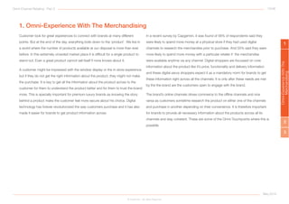 Omni-Channel Retailing: The Future Trend in Fashion and Luxury Industry
