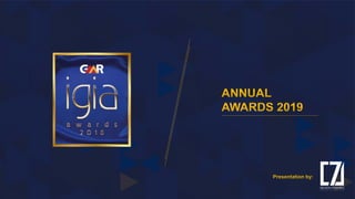 GMR Annual Awards