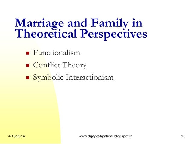 Marriage &amp; family