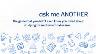 Ask Me Another Rules | PPTX