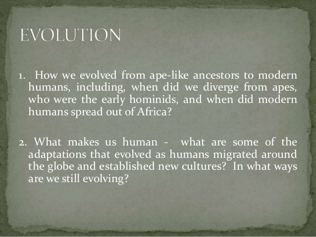 Molecular Archaeology
