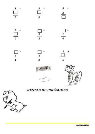 RESTAS DE PIRÁMIDES
SACO OLIVEROS
 