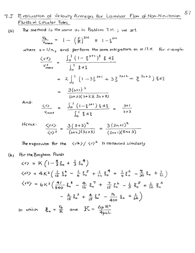 Transport Phenomena Solutions Manual (R. byron bird,_warren_e._stewart