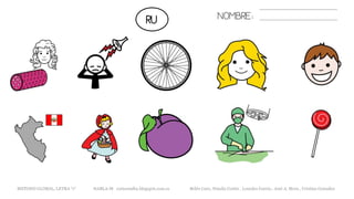 NOMBRE:
METODO GLOBAL, LETRA “r“ HABLA-M cortes0alba.blogspot.com.es Belén Caro, Natalia Cortés , Lourdes García , José A. Mora , Cristina González
RU
 