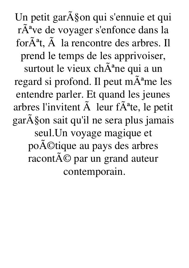 R A R Voyage Au Pays Des Arbres Pdf Epub Kindle