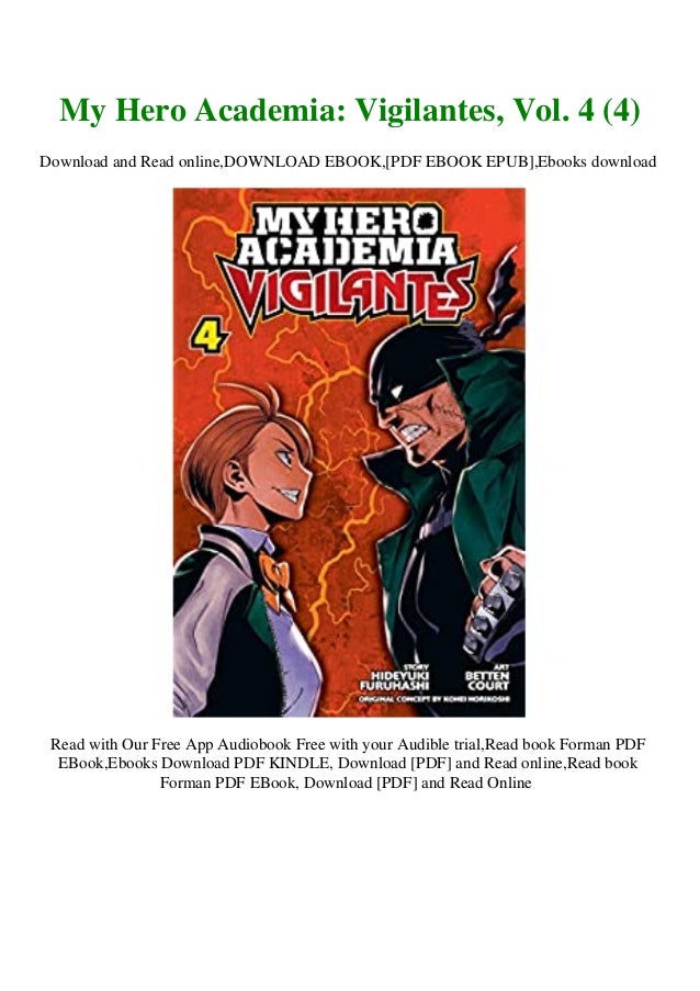 My Hero Academia: Vigilantes, Volume 4 PDF Free Download My Hero Academia: Vigilantes, Volume 4 PDF Free Download