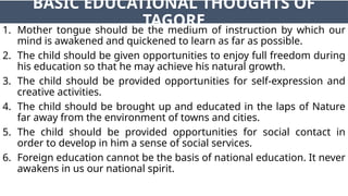 Tagoras Learning Model R.N. Tagore and Contributions to Education.pptx