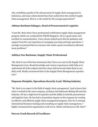 R. Beniadi Setiawan_ Transforming Supply Chain Management in Indonesia ...