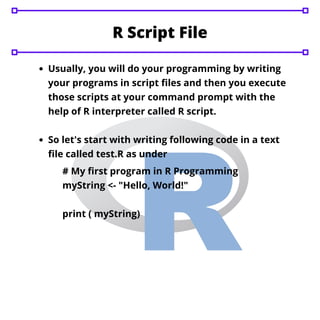 R basic syntax | PDF