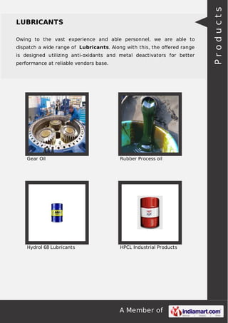 Rubber Process oil by R c-enterprise | PDF