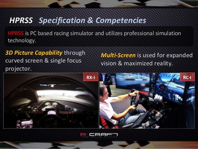 multi r-craft simulator motion axis R introduction en craft 2012.12.15