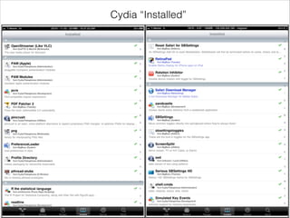 Cydia “Installed”

 