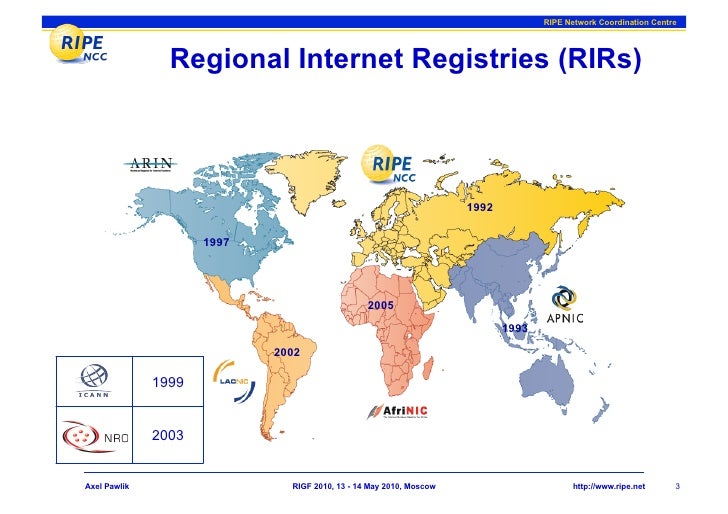 The Regional Internet Registry System and Internet Number Resources