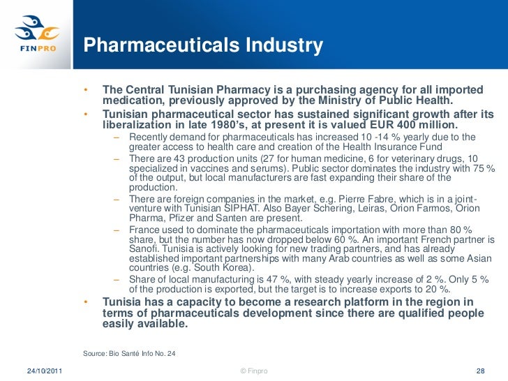 Maghreb life sciences tunisia final report Finpro
