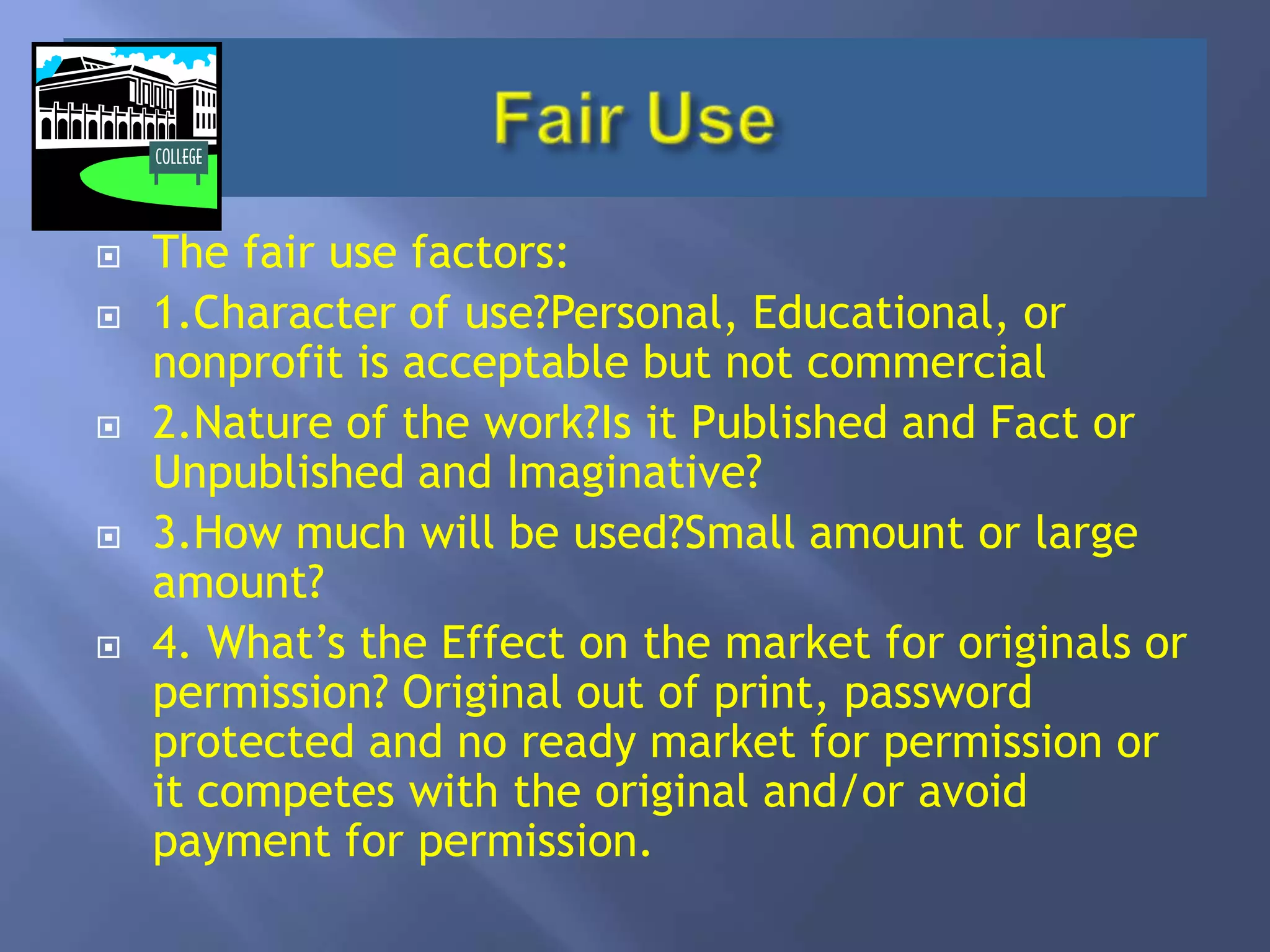 The problem is that it’s vague what an implied license actually covers. 