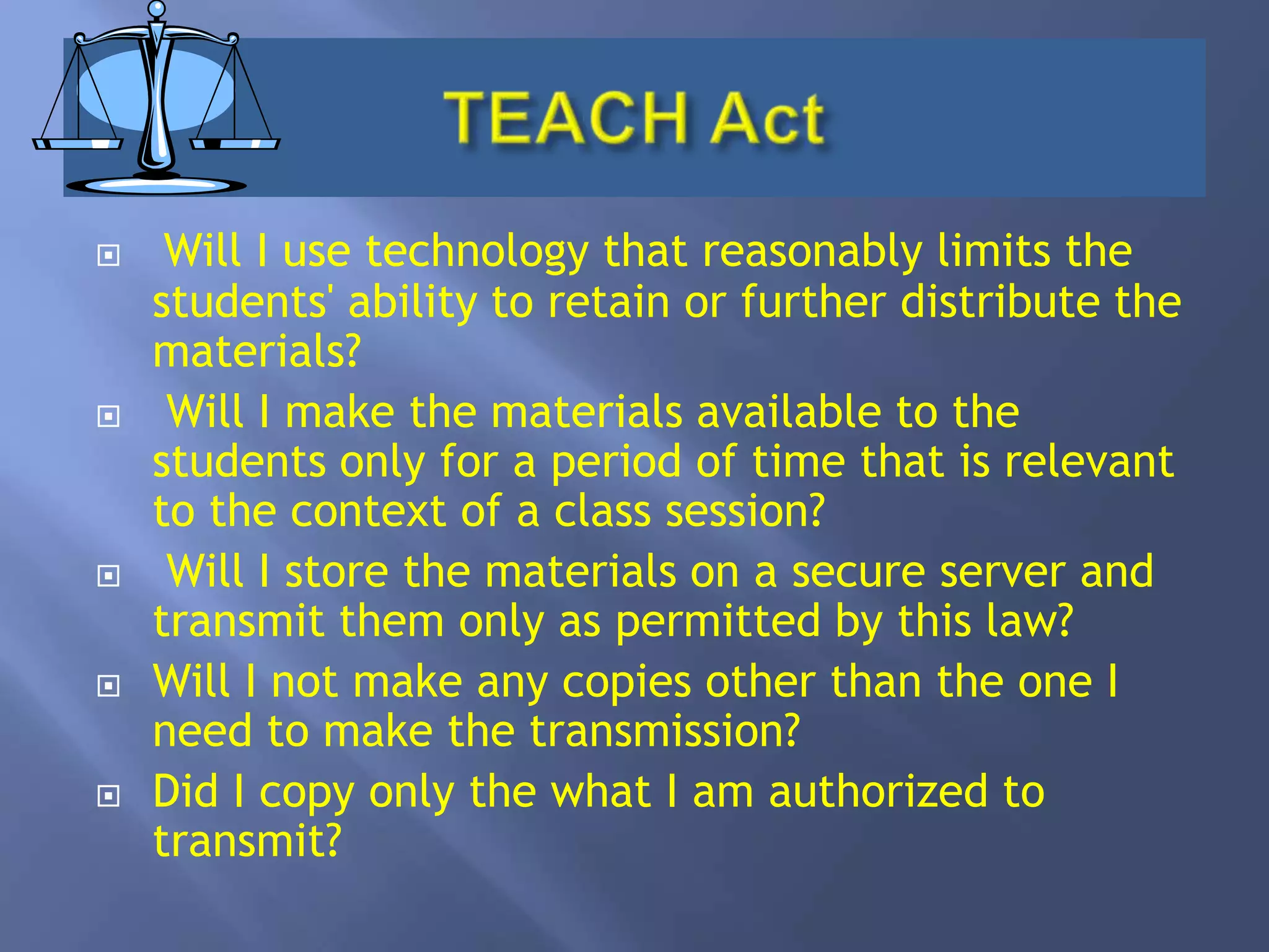 Express License: The express license gives details about  what rights the author want readers, viewers and listeners to have. Content on the webWhat if you want others to build upon your work. Simply give your work a Creative commons license.