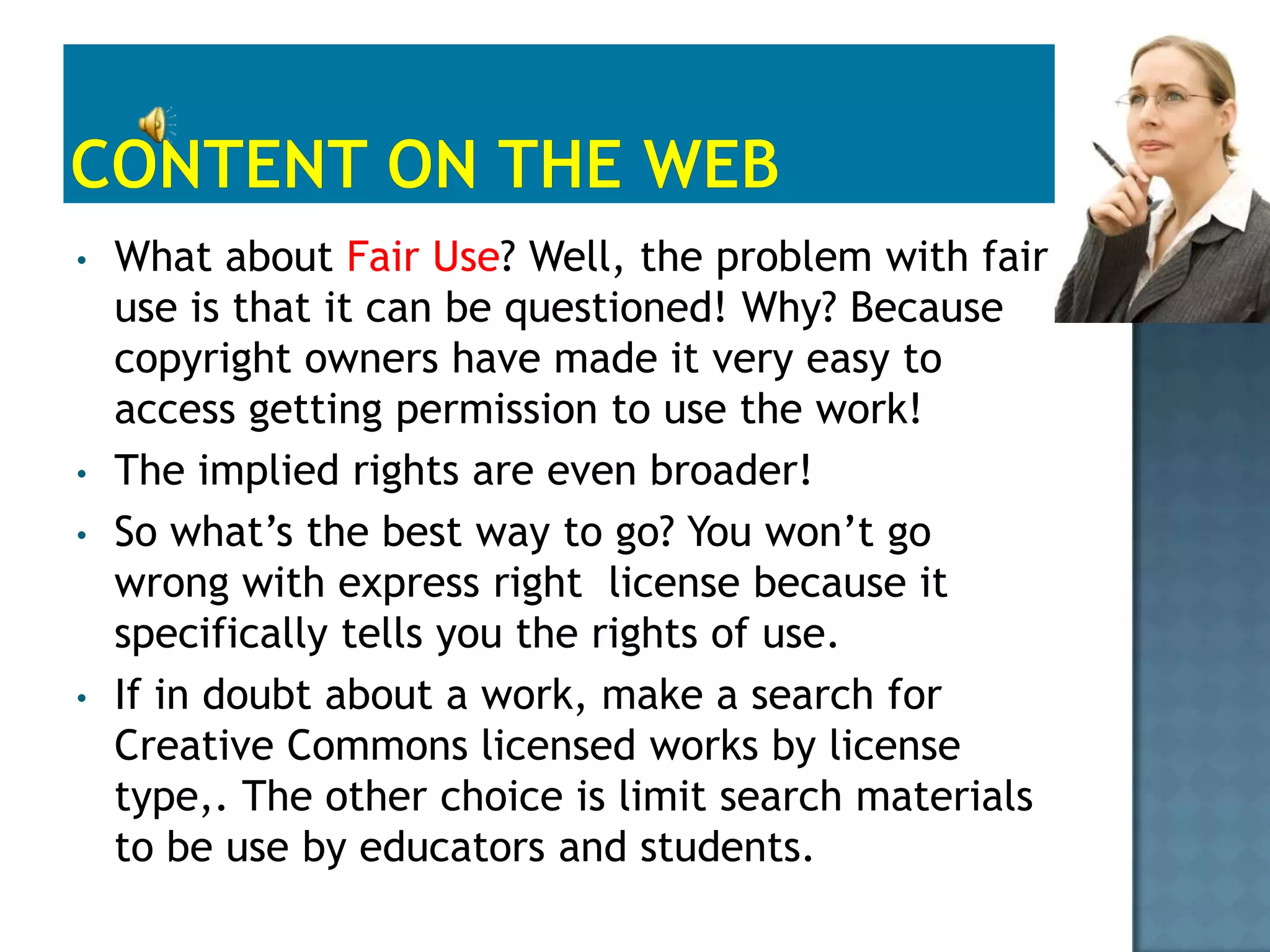 RULE: Postings of all kinds are protected and is considered copyrighted work. 