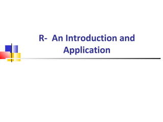 R studio | PPT