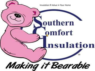 Insulation R-Value in Your Home
 