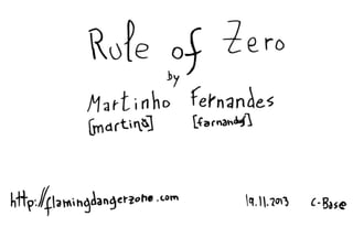 Rule of Zero