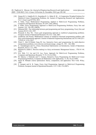 Interactive Fuzzy Goal Programming approach for Tri-Level Linear ...