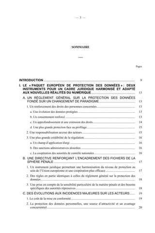 — 3 —
SOMMAIRE
___
Pages
INTRODUCTION .......................................................................................