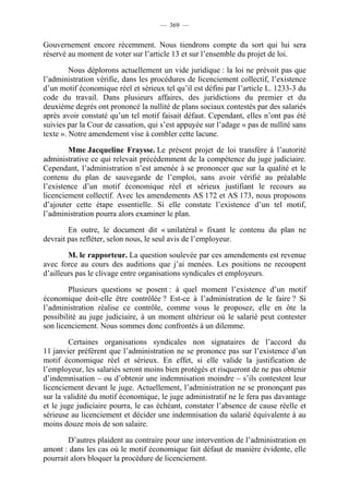 Rapport de la Com. Aff. Soc de l'assemmblée Nationale JM Germain sur l'ANI