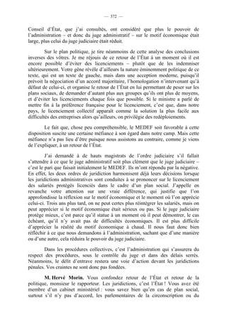 Rapport de la Com. Aff. Soc de l'assemmblée Nationale JM Germain sur l'ANI