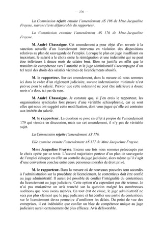 Rapport de la Com. Aff. Soc de l'assemmblée Nationale JM Germain sur l'ANI