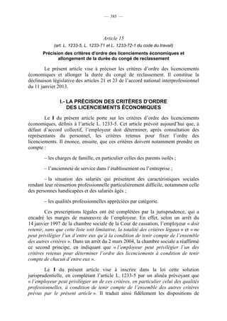 Rapport de la Com. Aff. Soc de l'assemmblée Nationale JM Germain sur l'ANI