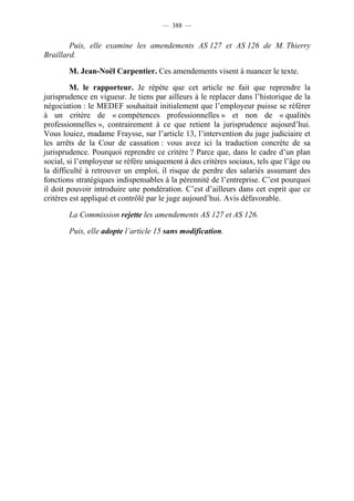 Rapport de la Com. Aff. Soc de l'assemmblée Nationale JM Germain sur l'ANI