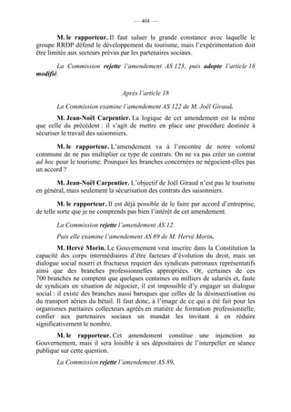 Rapport de la Com. Aff. Soc de l'assemmblée Nationale JM Germain sur l'ANI