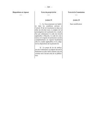 Rapport de la Com. Aff. Soc de l'assemmblée Nationale JM Germain sur l'ANI