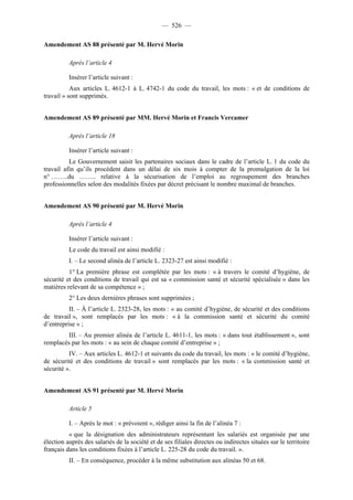 Rapport de la Com. Aff. Soc de l'assemmblée Nationale JM Germain sur l'ANI
