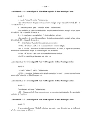 Rapport de la Com. Aff. Soc de l'assemmblée Nationale JM Germain sur l'ANI