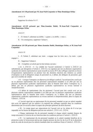 Rapport de la Com. Aff. Soc de l'assemmblée Nationale JM Germain sur l'ANI