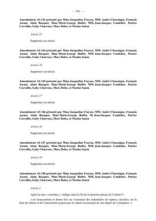 Rapport de la Com. Aff. Soc de l'assemmblée Nationale JM Germain sur l'ANI