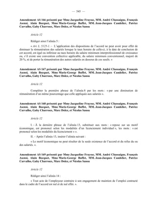 Rapport de la Com. Aff. Soc de l'assemmblée Nationale JM Germain sur l'ANI