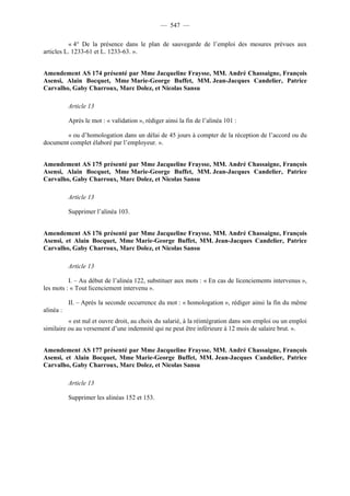 Rapport de la Com. Aff. Soc de l'assemmblée Nationale JM Germain sur l'ANI