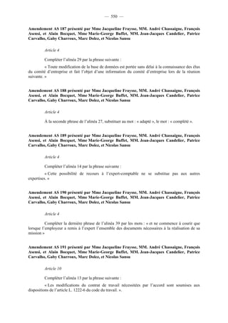 Rapport de la Com. Aff. Soc de l'assemmblée Nationale JM Germain sur l'ANI